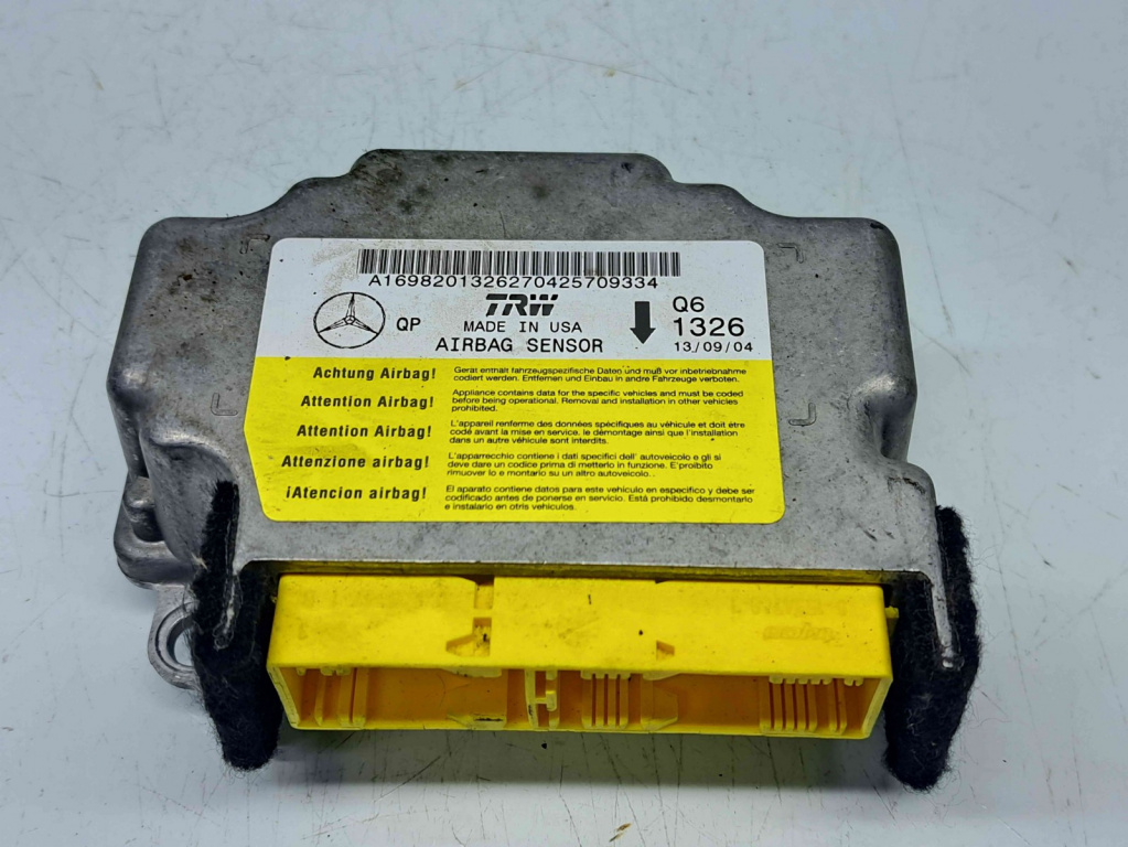 Calculator airbag Mercedes Clasa A (W169) [Fabr 2004-2012] A1698201326 2.0 CDI 640942 60KW / 82CP