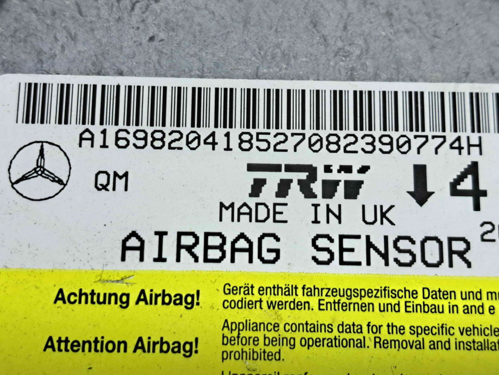 Calculator airbag Mercedes Clasa B (W245) [Fabr 2005-2011] A1698204185 2.0 CDI 640940 110KW / 150CP