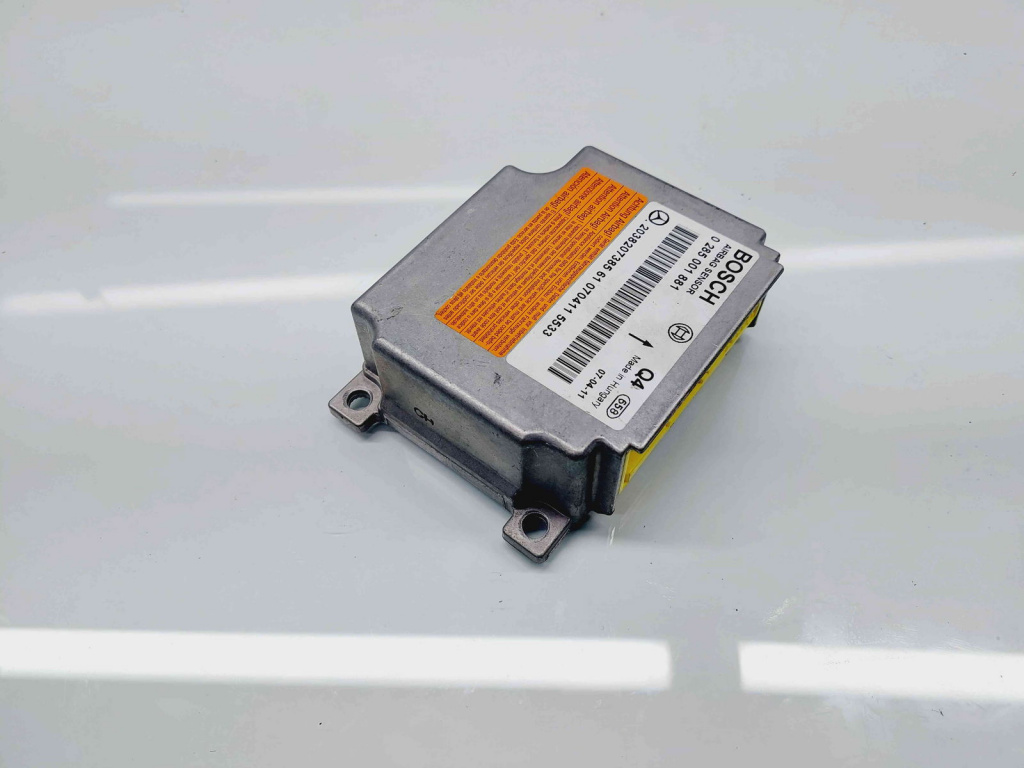 Calculator airbag Mercedes Clasa CLK (C209) [Fabr 2002-2009] A2038207385 / 0285001881 2.2 CDI 646966 110KW / 150CP