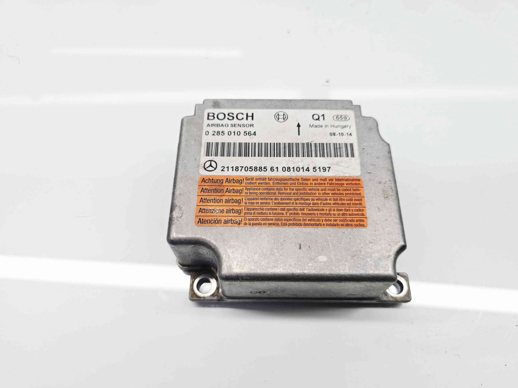 Calculator airbag Mercedes Clasa E T-Model (S211) [Fabr 2003-2009] Facelift A2118705885 / 0285010564 2.2 CDI 646821 125KW / 170CP