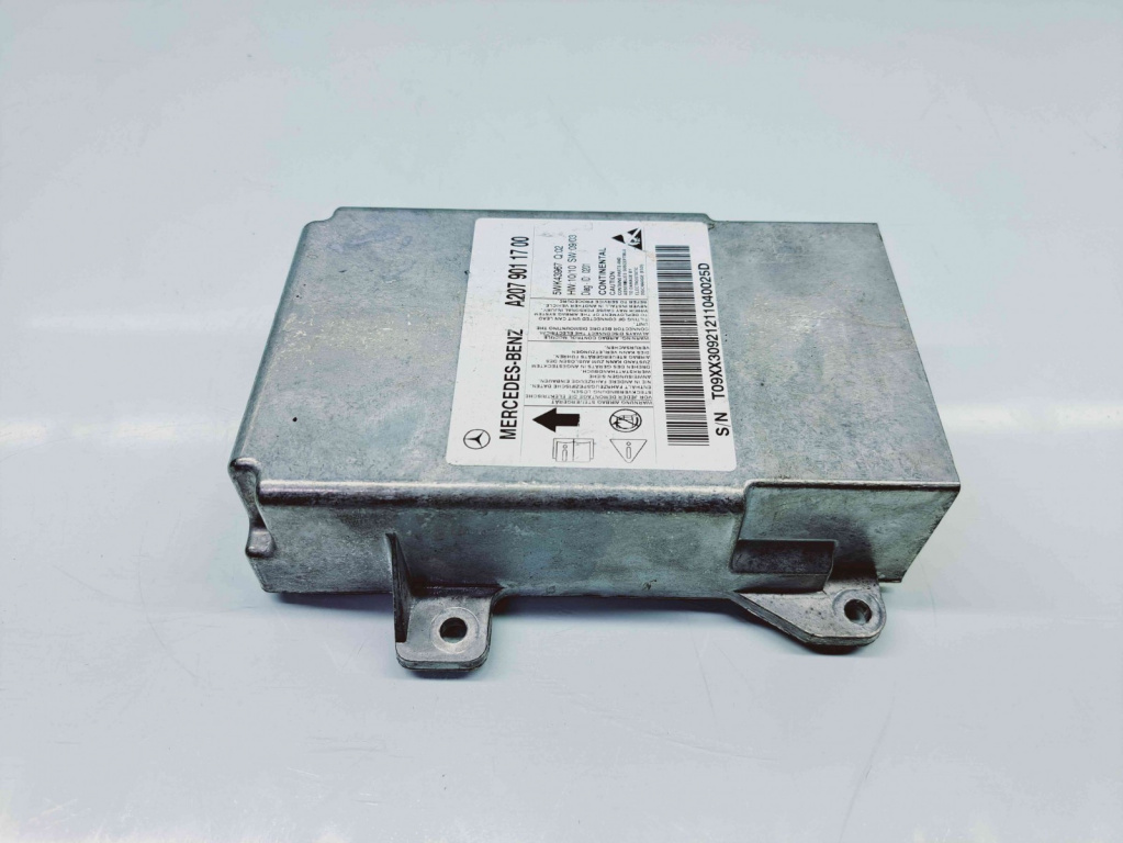 Calculator airbag Mercedes Clasa E (W207) Coupe AMG [Fabr 2009-2012] A2079011700 2.2 CDI 651911 143KW / 194CP