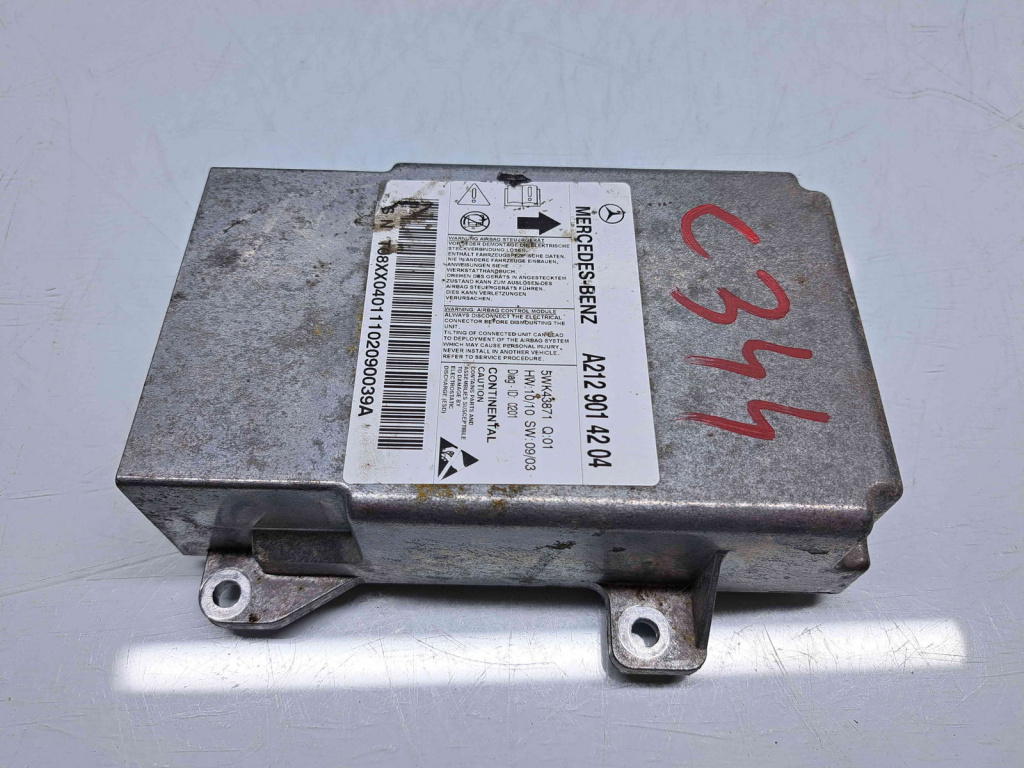 Calculator airbag Mercedes Clasa E (W212) AMG [Fabr 2009-2016] A2129014204 3.0 642852 170KW / 231CP