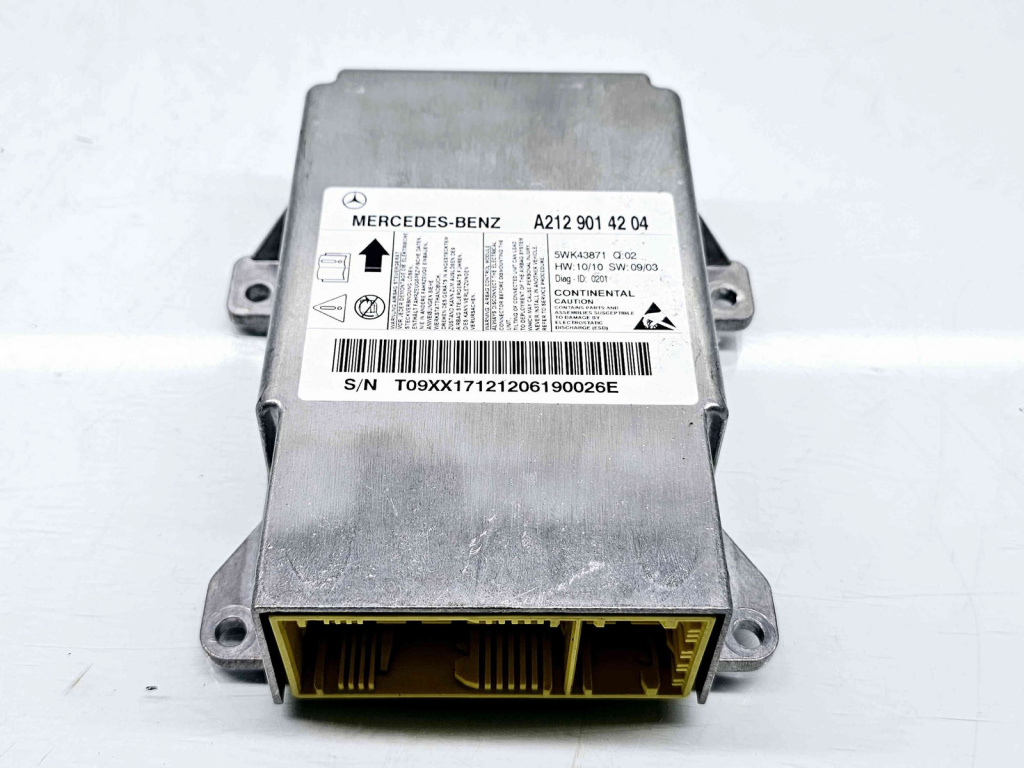 Calculator airbag Mercedes Clasa E (W212) AMG [Fabr 2009-2016] A2129014204 2.2 CDI 651924 125KW / 170CP 2.2 CDI 651924 125KW / 170CP