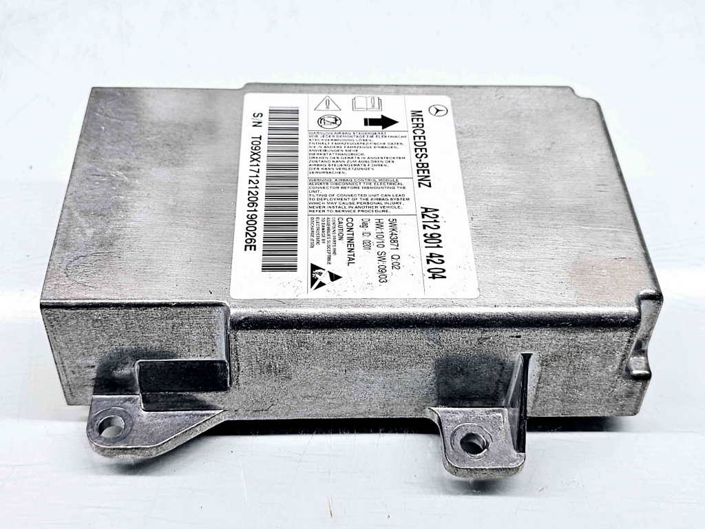 Calculator airbag Mercedes Clasa E (W212) AMG [Fabr 2009-2016] A2129014204 2.2 CDI 651924 125KW / 170CP 2.2 CDI 651924 125KW / 170CP