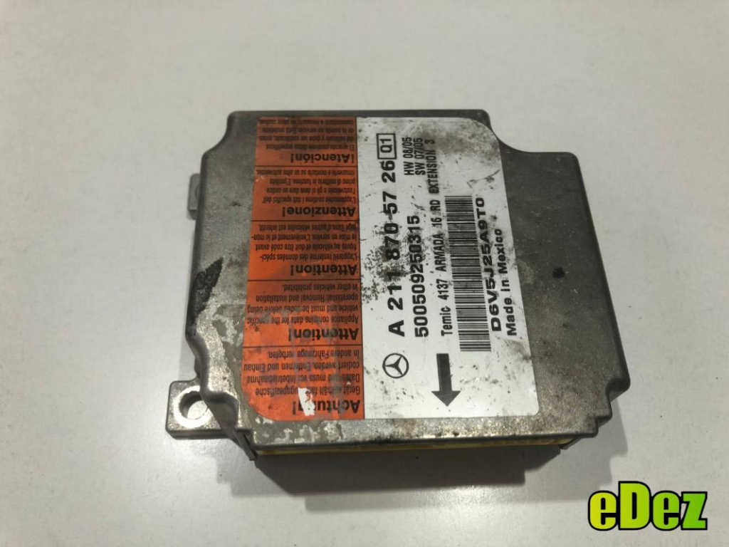 Calculator airbag Mercedes CLS (2004-2010) [C219] w219 a2118705726