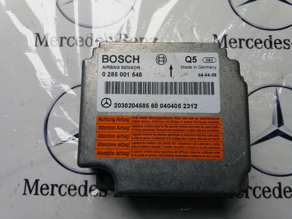 Calculator airbag mercedes cod 0285001548
