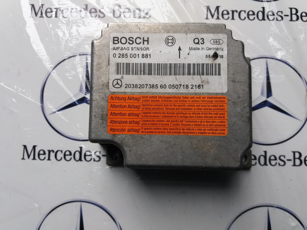 Calculator airbag mercedes cod 0285001881