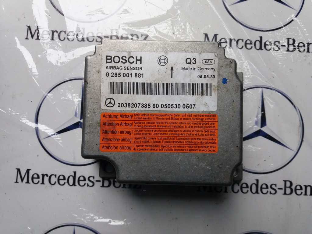 Calculator airbag mercedes cod 028500881