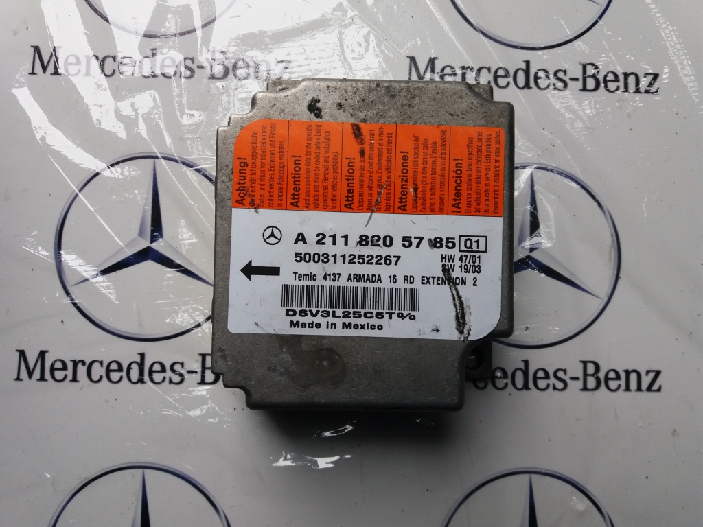 Calculator airbag mercedes cod A 2118205785