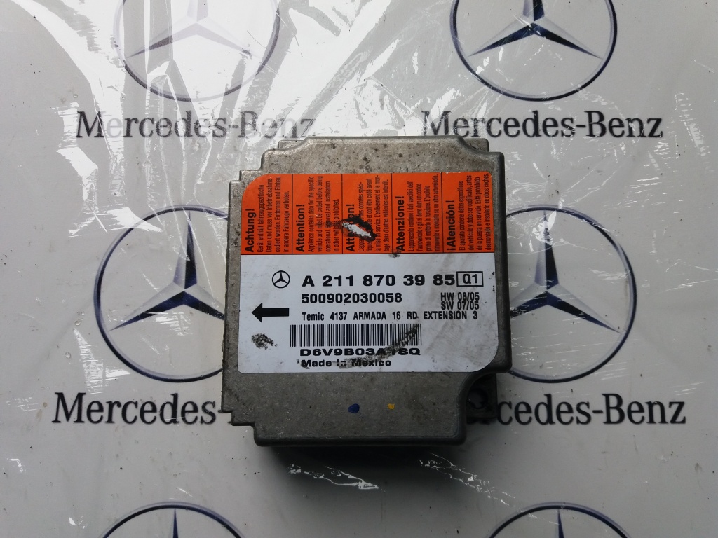 Calculator airbag mercedes cod A 2118703985