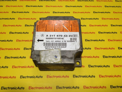 Calculator Airbag Mercedes E Class, A2118704326,