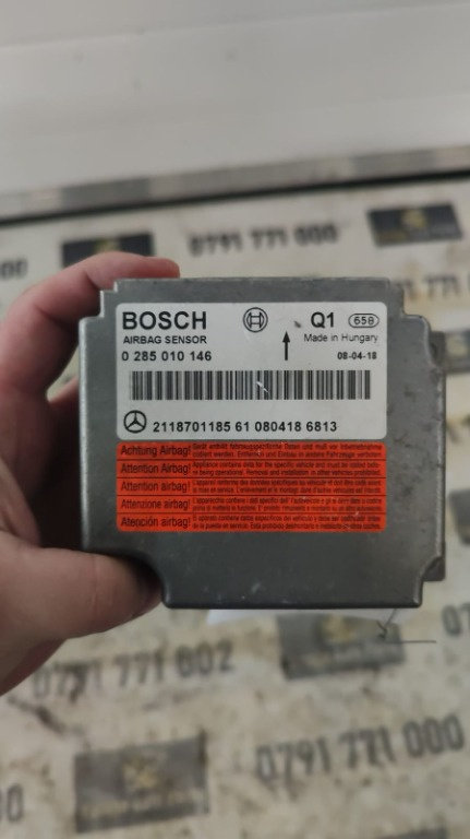 Calculator airbag Mercedes E-class S211 W211 3.0 DCI cod motor 642920 an 2008 cod A2118701185