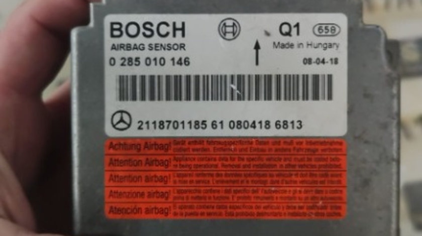 Calculator airbag Mercedes E-class S211 W211 3.0 DCI cod motor 642920 an 2008 cod A2118701185