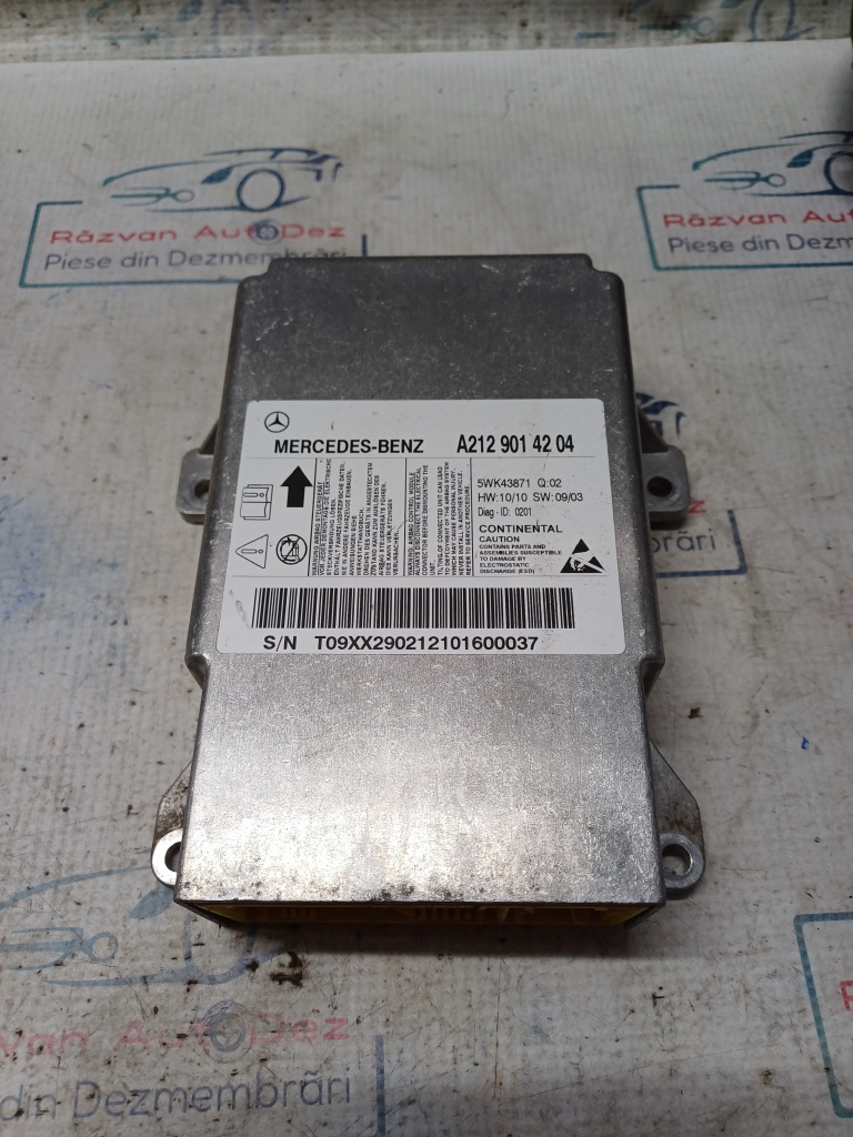 Calculator Airbag Mercedes E Class W212 - Motorina 2011, A2129014204