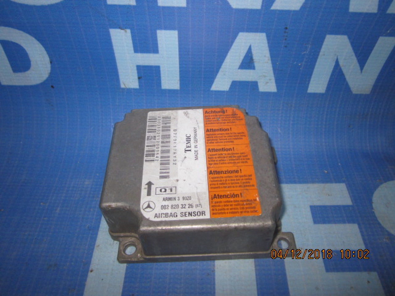 Calculator airbag Mercedes E200 W210; 0028203226