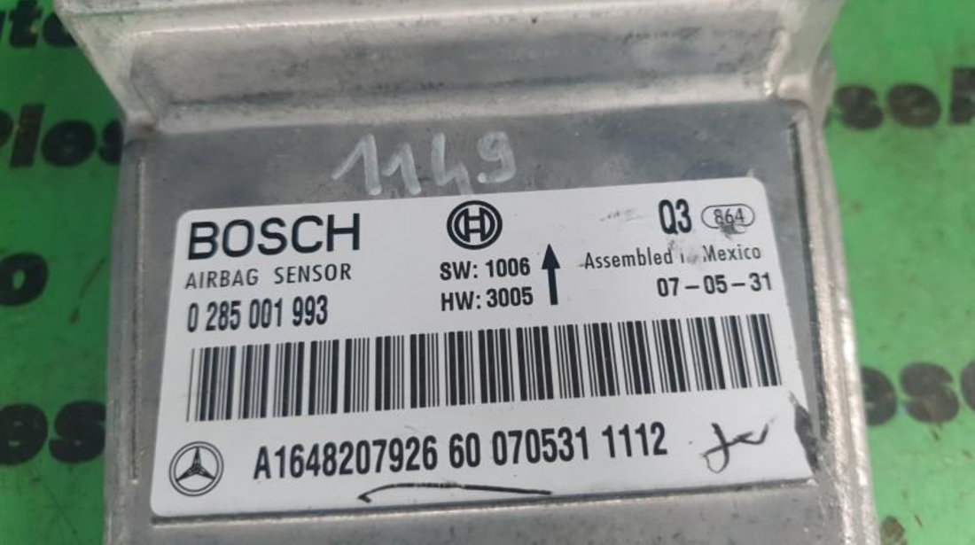 Calculator airbag Mercedes M-Class (2005->) [W164] 0285001993