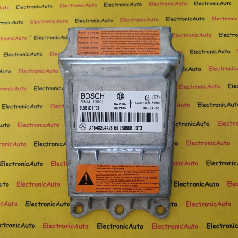 Calculator Airbag Mercedes ML-Class, A1648204426, 0285001739