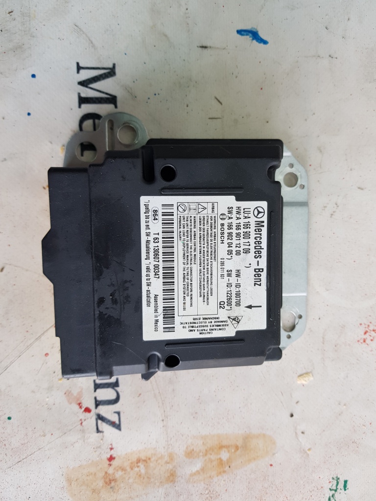 Calculator airbag Mercedes ML w166 A1669001709