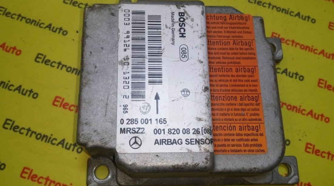 Calculator airbag Mercedes SLK 0018200826