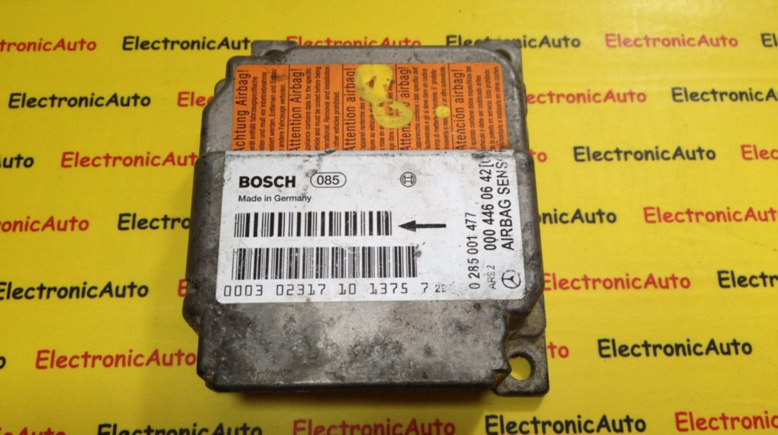 Calculator Airbag Mercedes Sprinter, 0285001477, 0004460642