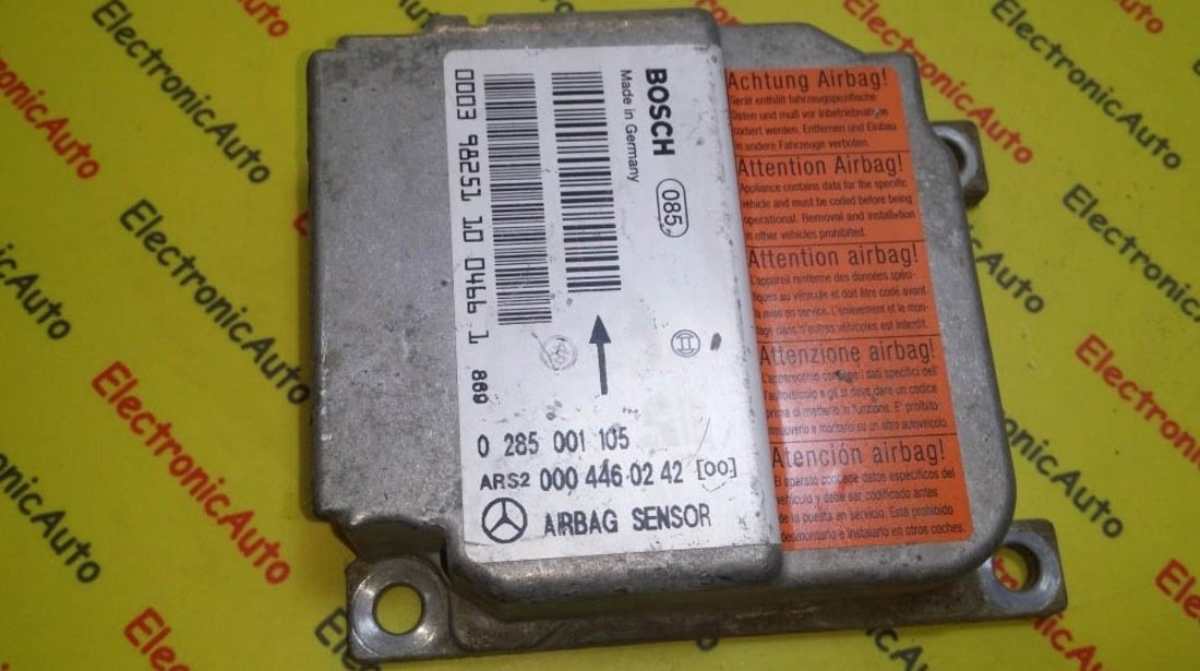 Calculator airbag Mercedes Vito 0004460242 0285001105