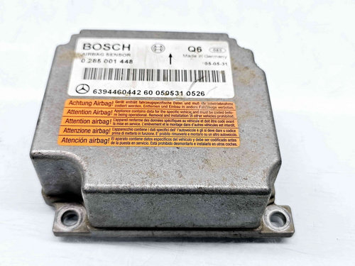 Calculator airbag Mercedes Vito Autobus (W639) [Fabr 2003-2014] 6394460442 2.2 CDI 646983 65KW / 88C...