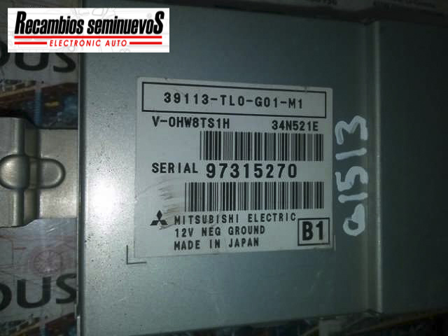 Calculator AIRBAG MITSUBISHI ELECTRONICS HONDA ACCORD V2 39113TL0G01M1 / 34N521E39113TL0G01M1 / 34N521E
