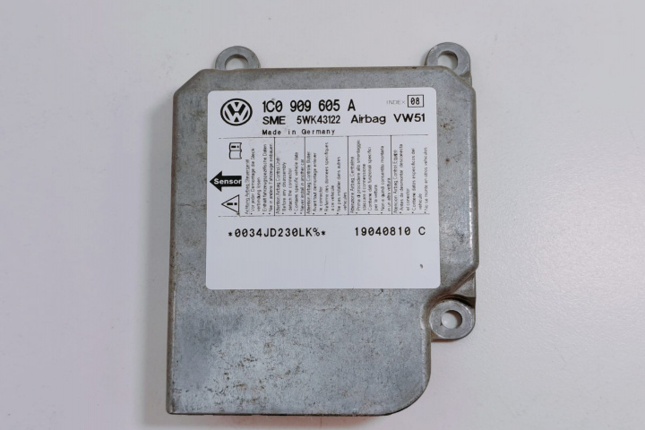 Calculator airbag Modul 1C0909605A / 5WK43I22 Seat Ibiza 2 [facelift] [1996 - 2002]