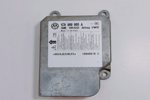 Calculator airbag Modul 1C0909605A / 5WK43I22 Seat Ibiza 2 [facelift] [1996 - 2002]