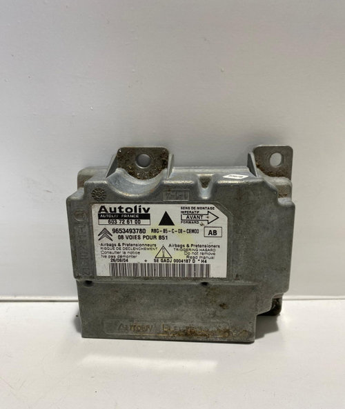 Calculator airbag Modul 603726100 / 9653493780 Citroen C4 [facelift] [2008 - 2011]