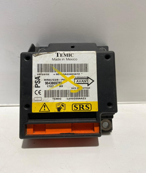 Calculator airbag Modul 9643869780 / L2V2C05AAZ2 Peugeot 607 [facelift] [2004 - 2008]