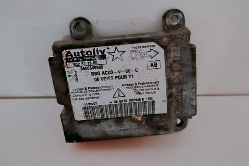 Calculator airbag Modul 9660349980 / 602327300 Peugeot 206 [facelift] [2002 - 2009]