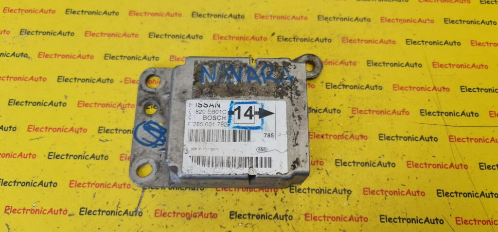 Calculator AIRBAG Nissan NAVARA, 98820EB01C, 0285001782,
