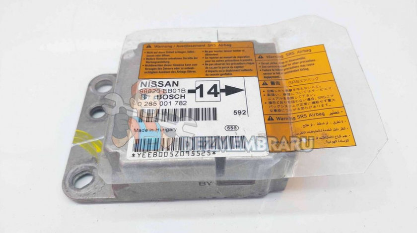 Calculator airbag Nissan Navara (D40) [Fabr 2005-2014] 98820EB01B 0285001782