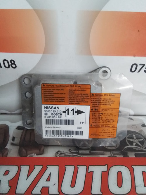 Calculator Airbag Nissan Pathfinder (2005->) 2.5 Motorina 2007, 0285001781