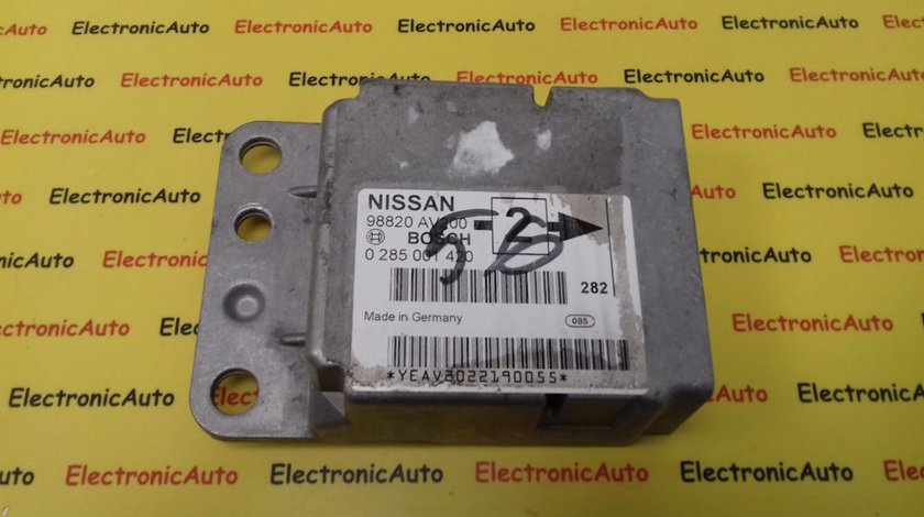 Calculator Airbag Nissan Primera, 0285001420, 98820AV200