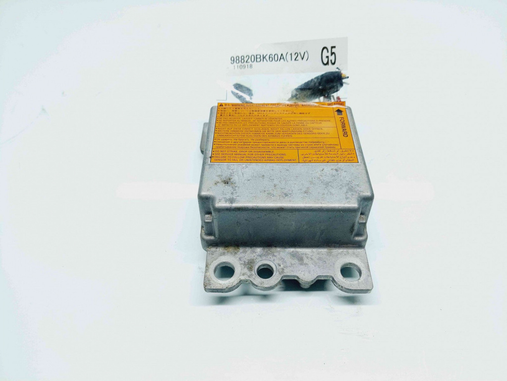 Calculator airbag Nissan Qashqai +2 [Fabr 2008-2013] 98820BK60A 1.5 K9K 80KW / 109CP