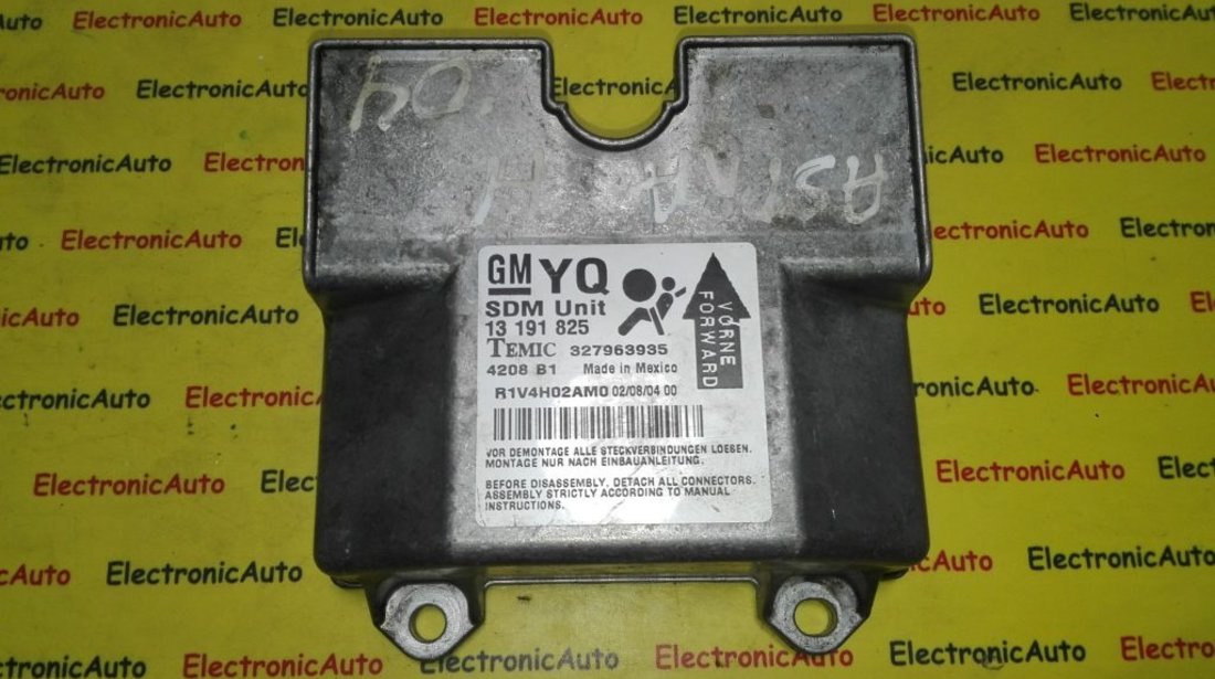 Calculator airbag Opel 13191825, 327963935