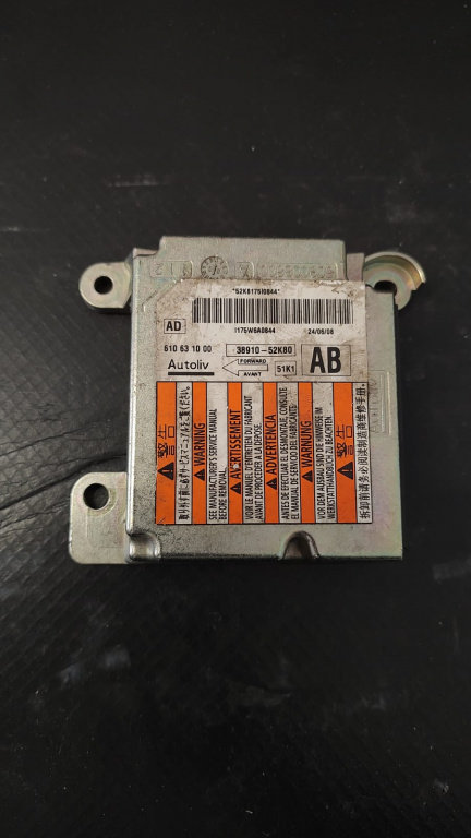 Calculator Airbag OPEL AGILA COD 610631000 38910-52K80 AB FACTURA SI GARANTIE