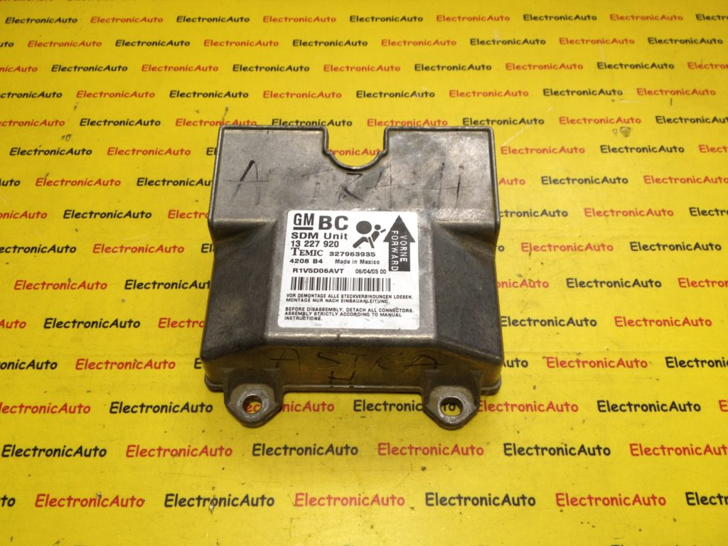 Calculator Airbag Opel Astra, 13227920, 4208B4