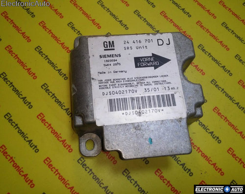 Calculator airbag Opel Astra, 24416701DJ, 5WK42975,