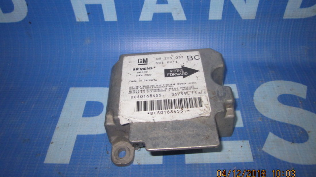 Calculator airbag Opel Astra G; 09009037