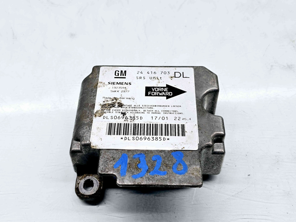 Calculator airbag Opel Astra G Combi (F35) [Fabr 1998-2004] 24416703 1.6 Benz Z16XE 74KW / 100CP