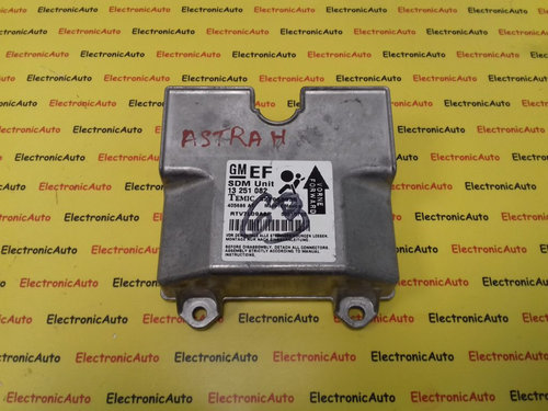 Calculator Airbag Opel Astra H, 13251082
