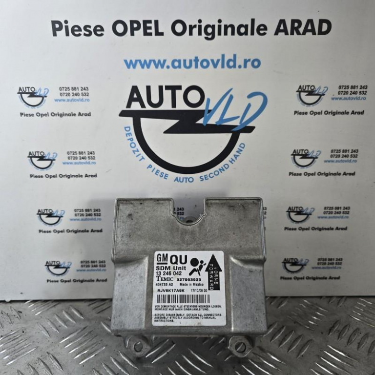 Calculator airbag Opel Astra H 2004-2007 13246042 QU