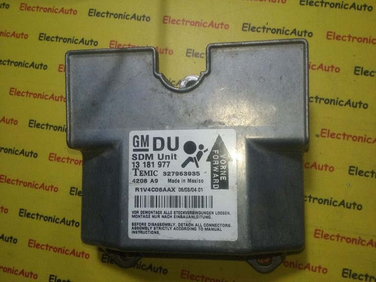 Calculator airbag Opel Astra H, 327963935, 13181977