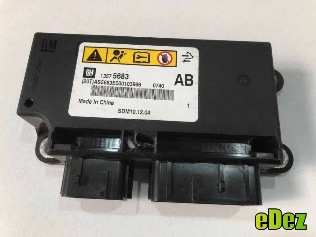 Calculator airbag Opel Astra J (2009-2012) 13575683