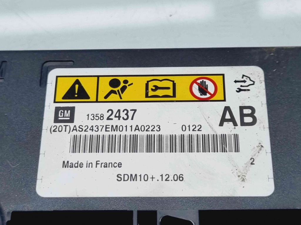 Calculator airbag Opel Astra J Coupe GTC [Fabr 2009-2015] 13582437 2.0 TDCI A20DTH 110KW / 150CP