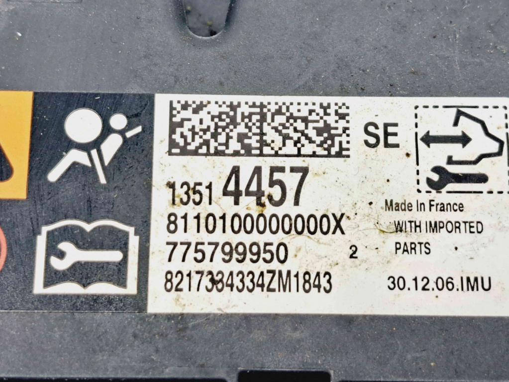 Calculator airbag Opel Astra K Hatchback [Fabr 2015-2022] 13514457 1.6 LWV B16DTU 77KW / 105CP
