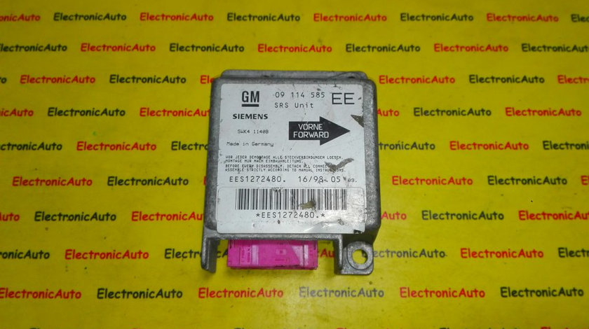 Calculator airbag Opel Corsa 09114585 EE